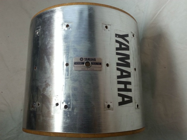 Yamaha 14x12"Marching Snare Drum Shell Vintage 80s Tour Custom 8ply Birch Japan — main photograph