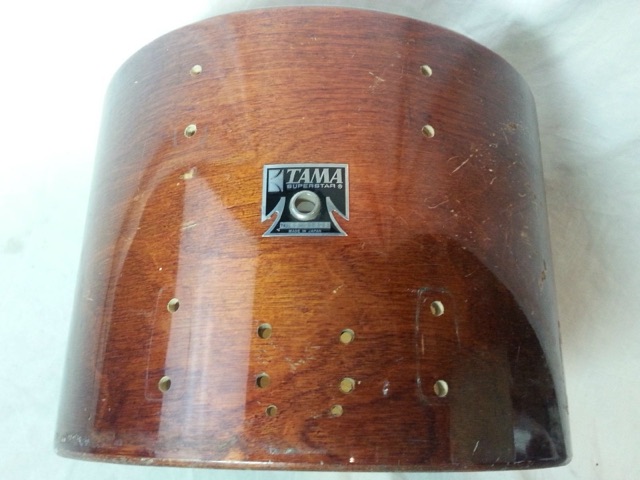 Tama Superstar 14x10"Tom Drum Shell/Marching Snare 6ply Birch Vintage 80s Japan — main photograph