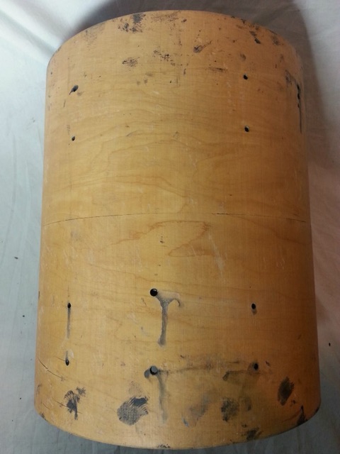 Walberg&Auge 14x16-2x8"Floor Tom Drum Shell Maple Vintage 50s W&A Snare Project — main photograph