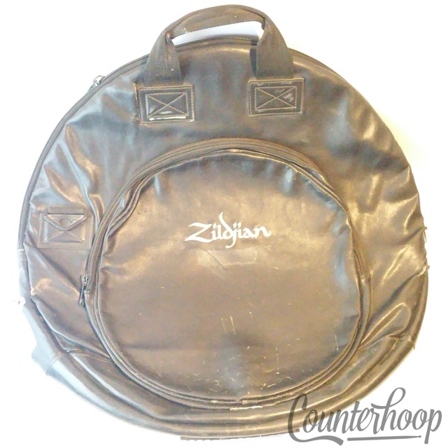 Zildjian Cymbal Case 22"Ride/Crash/Hi-Hats Soft Shell Fabric+Stick/Stand Section — main photograph
