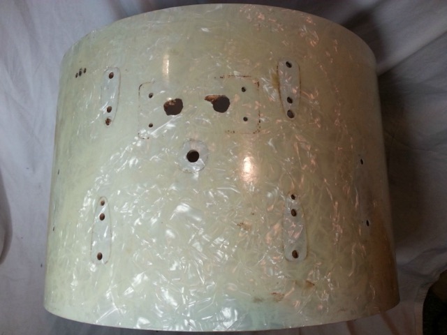 Gretsch 22x14" WMP Bass Drum Shell 3ply Maple Vintage 50s Round Badge RB USA* — main photograph
