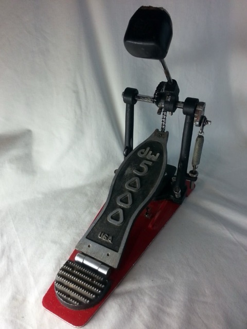 DW 5000 Bass Pedal Made in USA Drum Workshop Solid Base Plate Single-Spring* — main photograph