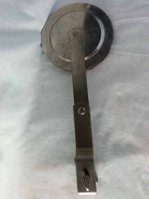 Rogers Clamp-On Bass Drum External Muffler Nickel Cleveland Holiday Vintage 50s — main photograph