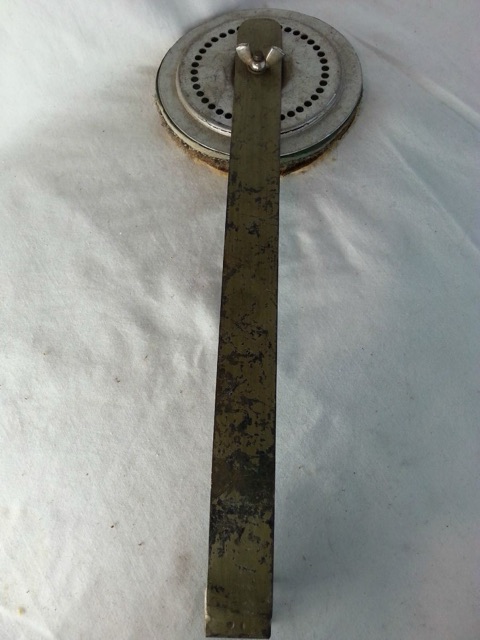 Leedy/Duplex Clamp-On Bass Drum External Felt Muffler Long-Arm USA Vintage 10s* — main photograph
