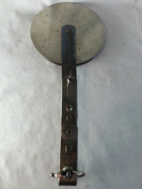Ludwig Clamp-On Bass Drum External Felt Muffler Hoop-Mount Vintage 50s Nickel* — main photograph