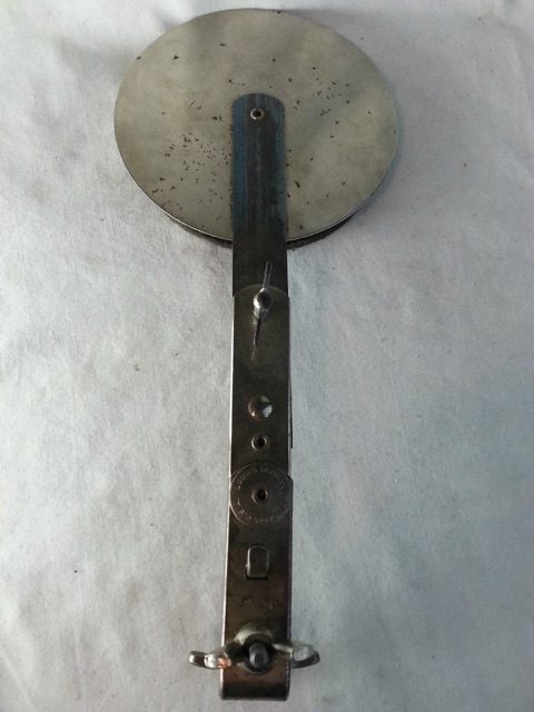 Ludwig Clamp-On Bass Drum External Felt Muffler Hoop-Mount Vintage 50s Nickel* — main photograph