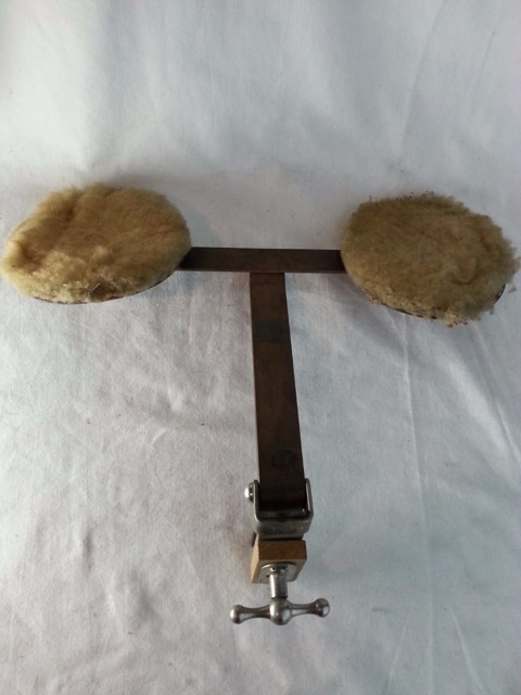 Slingerland Bass Drum Internal Double-Cup Felt Muffler Nickel Vintage 50s RK USA — main photograph