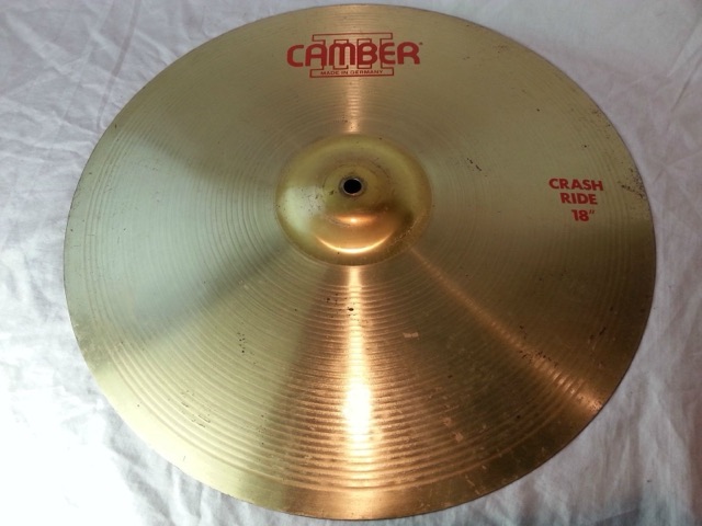 Camber III/3 18" Crash/Ride Made in Germany 1520g Medium Vintage* — main photograph