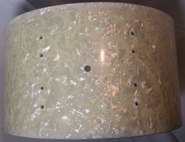 Gretsch 22x12"WMP Bass Drum Shell Virgin 3ply Maple Vintage 50s Broadkaster USA — main photograph