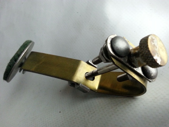 Rogers Walberg&Auge Chrome Vintage 40s Muffler Snare/Tom Drum USA Green Felt* — main photograph