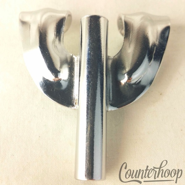 Rogers 1x Bass Drum Tension-Rod Claw Holiday Cleveland Vintage 50s-60s Chrome* — main photograph