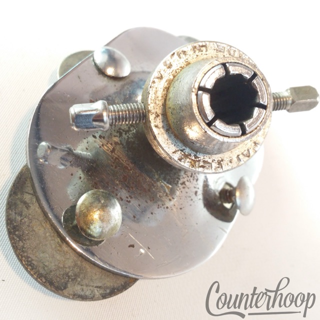 Rogers Swivomatic Bass Tom Drum Arm Receiver/Cymbal/Spur Mount Holiday Cleveland — main photograph