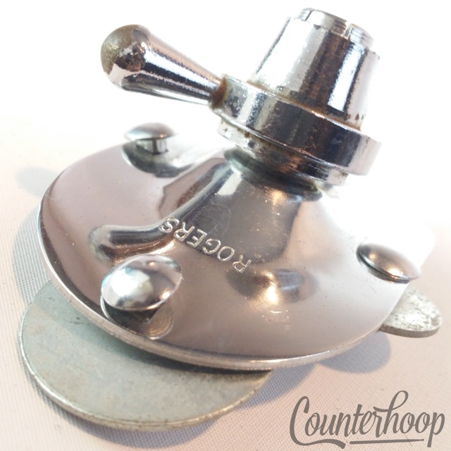 Rogers Swivomatic Bass Drum Spur/Tom/Cymbal Arm Mount Holiday/Powertone 60s USA — main photograph