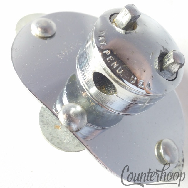 Rogers Swivomatic Hex Floor Tom Drum Leg Mount Cymbal Arm Cleveland Vintage 60s — main photograph