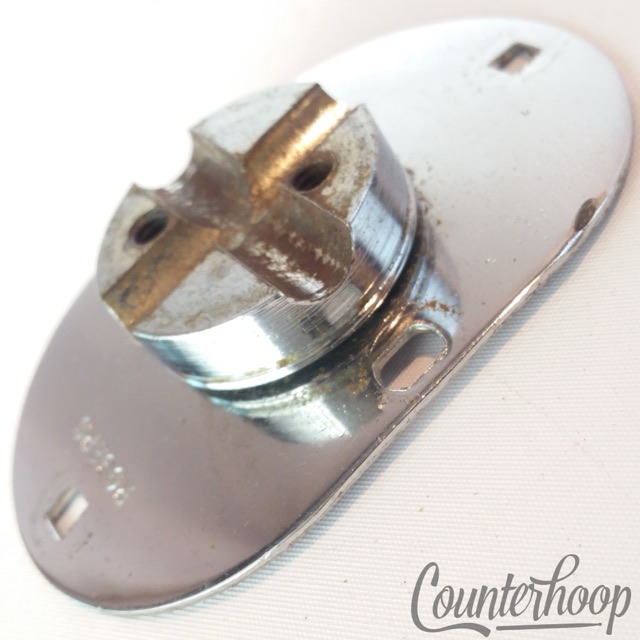 Rogers Swivomatic Hex Floor Tom Drum Leg/Cymbal Mount Base Part Vintage 60s USA — main photograph