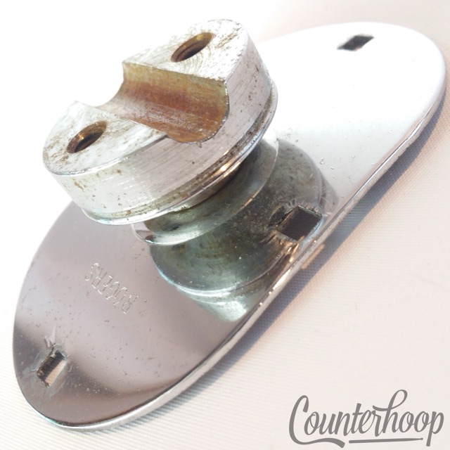 Rogers Swivomatic Hex Floor Tom Drum Leg Mount Base Part Vintage 60s USA Repair — main photograph