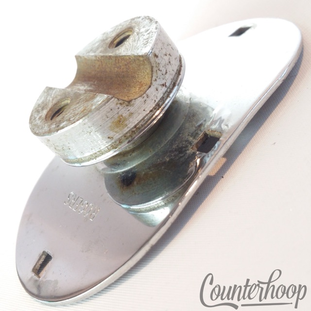 Rogers Swivomatic Hex Floor Tom Drum Leg Mount Base Part Vintage 60s USA Repair — main photograph