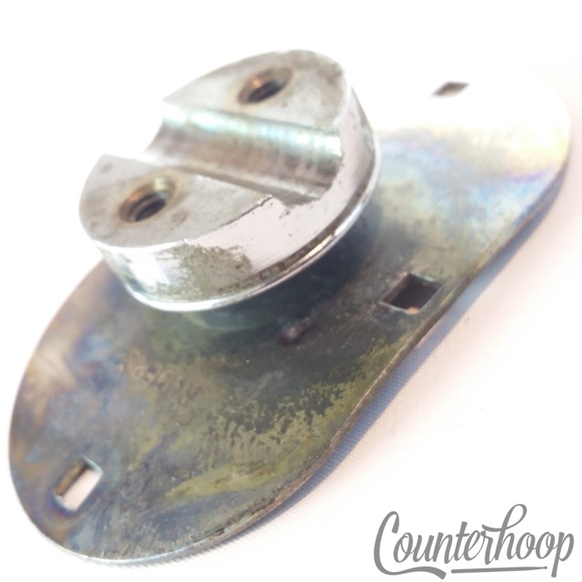 Rogers Swivomatic Hex Floor Tom Drum Leg Mount Base Part USA Vintage 60s Repair — main photograph