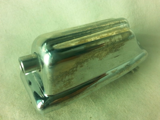 Rogers 1xBeavertail Bass Drum Lug Chrome Dayton/Fullerton Vintage 60s Powertone* — main photograph