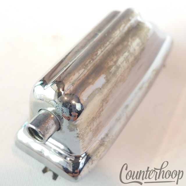 Rogers Beavertail Bass Drum Lug Chrome Dayton/Fullerton Powertone Vintage 60s* — main photograph