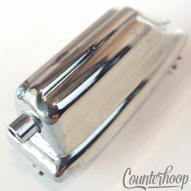 Rogers Beavertail Bass Drum Lug Chrome Dayton/Fullerton Vintage 60s Powertone* — main photograph