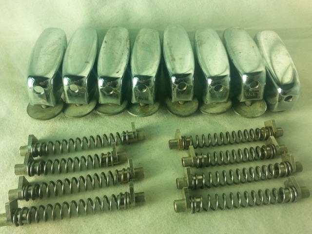 Rogers 8xBread&Butter Lugs Center Bass Drum Vintage Holiday Cleveland 50s/60s* — main photograph