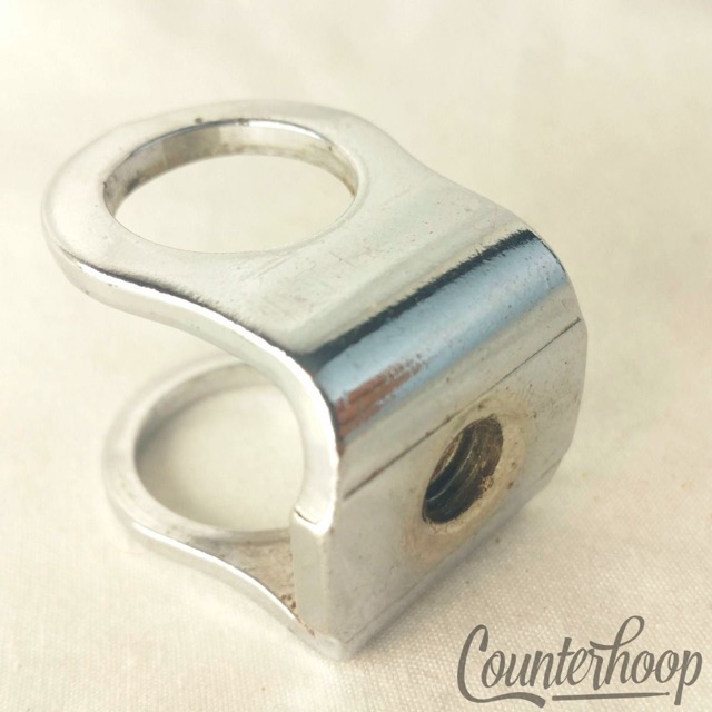 Rogers 5/8" / 3/4" Stand Mount Tensioner Bracket Swivomatic Vintage 60s* — main photograph