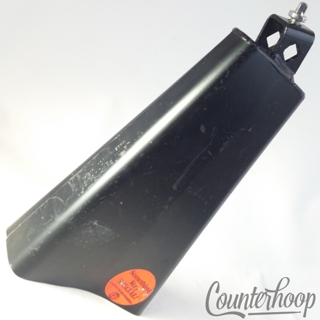 Latin Percussion Black Beauty Cowbell LP Made In USA 8" x 4 1/2" x 3" Cow Bell* — main photograph