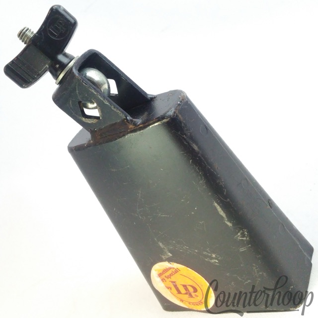 Latin Percussion Black Beauty Cowbell Vintage Made In USA — main photograph