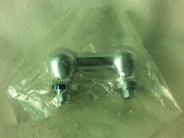 Chrome Tube Lug New Old Stock NOS 1" Hole Spacing Piccolo Snare Drum Hardware* — main photograph