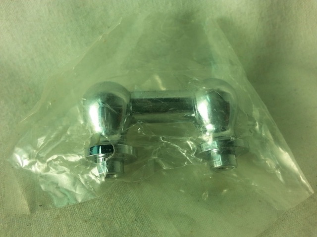 Chrome Tube Lug New Old Stock NOS 1" Hole Spacing Piccolo Snare Drum Hardware* — main photograph