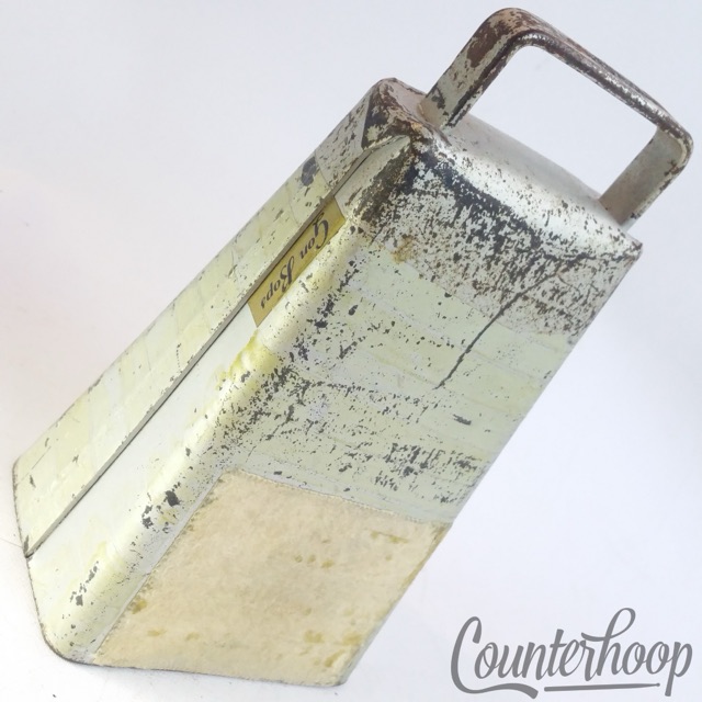 Gon Bops Vintage Cowbell 6" x 4" x 2 3/4" Latin Percussion California Mount USA — main photograph