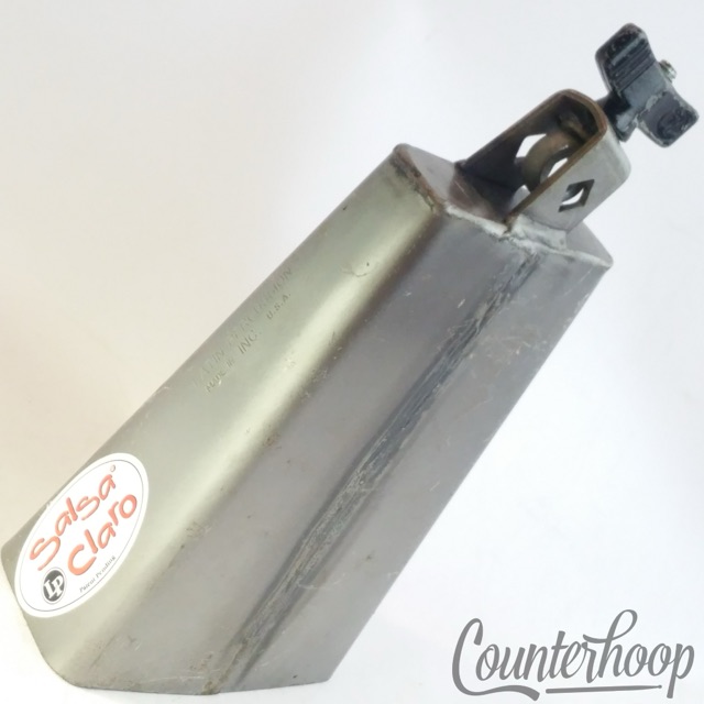 Latin Percussion Salsa Claro Cowbell LP Made In USA 7 1/4" x 5" x2 1/2" Cow Bell — main photograph