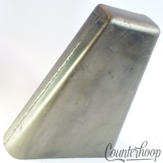 JCR Cowbell by Cali Rivera J.C.R. Latin Percussion Hand Bell Campana 8"x6 3/8"x2 — main photograph
