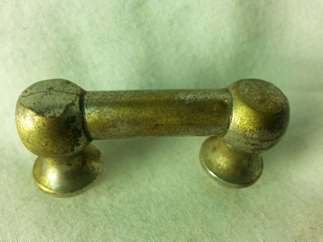 Ludwig Tube Lug Nickel for Piccolo 14x4" Snare Drum 1 1/4" Vintage Leedy US 20s — main photograph