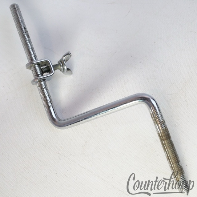 LP Accessory S-Rod Knurled Arm+Mount Bracket Cowbell/Block Latin Percussion USA — main photograph