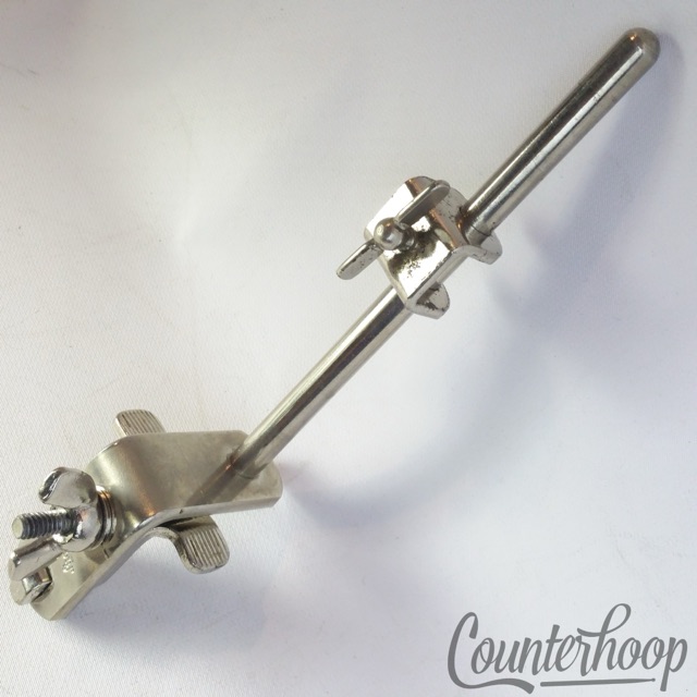 Ludwig Cowbell Holder Rod Clamp-On Bass Drum Cowbell Mount Bracket Vintage 50s* — main photograph