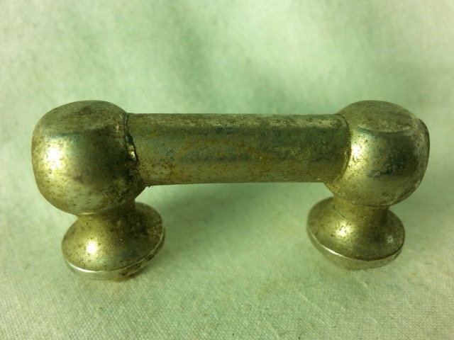 Ludwig Tube Lug Nickel for Piccolo 14x4" Snare Drum 1 1/4" Leedy US Vintage 20s — main photograph