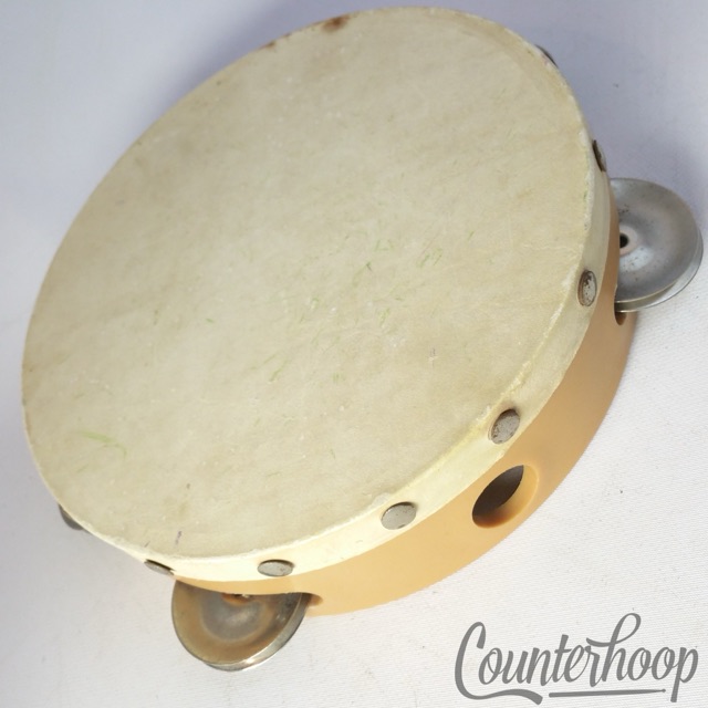Werco 7" Tambourine Vintage 60s Hand Percussion Accessory Instrument Made In USA — main photograph