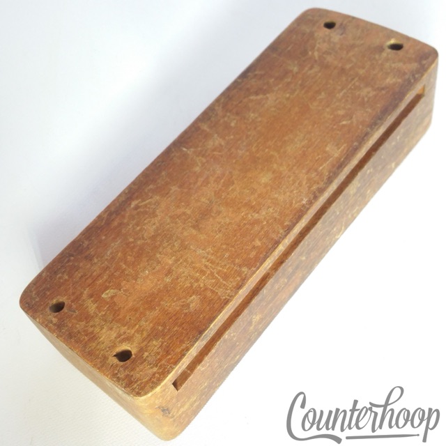Slingerland Wood Block Maple 7 1/2" 6-Ply USA Percussion Accessory Vintage 60s* — main photograph