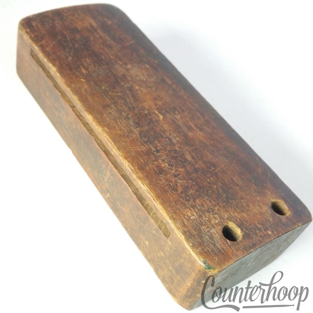 Ludwig Wood Block 1-Ply Oak Vintage 20s-30s Drum Set Mount Latin Percussion USA — main photograph