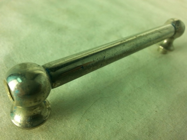 Ludwig Tube Lug Nickel Snare Drum 3 1/2" Vintage Leedy USA Complete Original 20s — main photograph