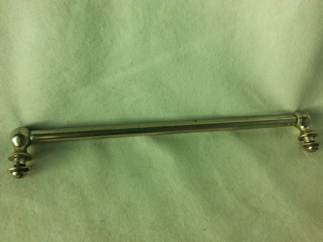 Ludwig Tube Lug Nickel Marching Snare Tenor Tom Drum 7 1/16"Vintage Leedy US 20s — main photograph