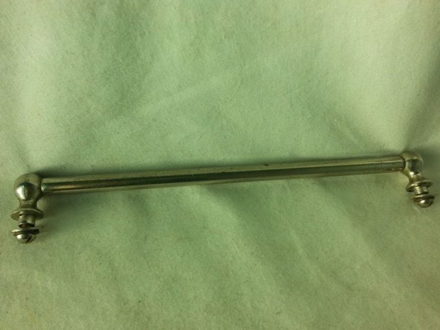 Ludwig Tube Lug Nickel Marching Snare Tenor Tom Drum 7 1/16"Vintage Leedy US 20s — main photograph