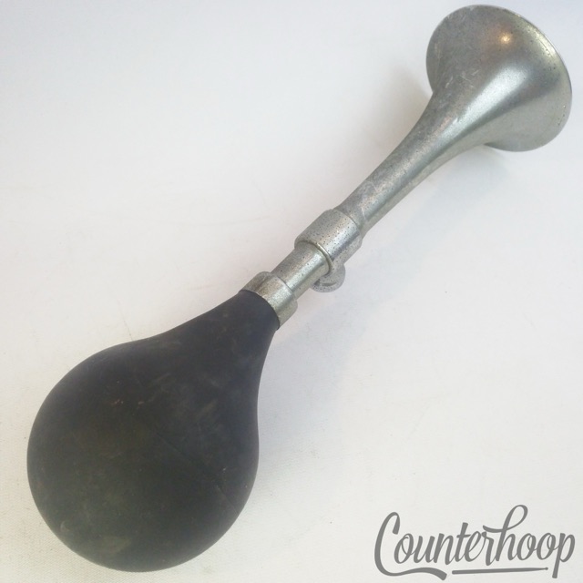 Bicycle/Taxi Bulb-Horn Squeeze-Ball Cymbal Stand Mount Percussion Accessory USA — main photograph
