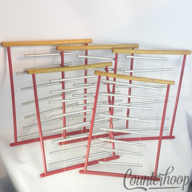 Xylophones 8-Note Hanging Tube-Bars 5x Complete Sets Percussion Instruments* — main photograph