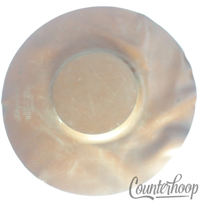 Slingerland Buddy Rich Vacuum 14" Tan Practice Pad Snare Drum Mute/Silencer USA — main photograph
