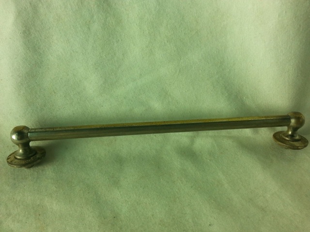 Ludwig & Ludwig Tube Lug Nickel Marching Snare Tenor Tom Drum 7"Chicago USA 20s — main photograph