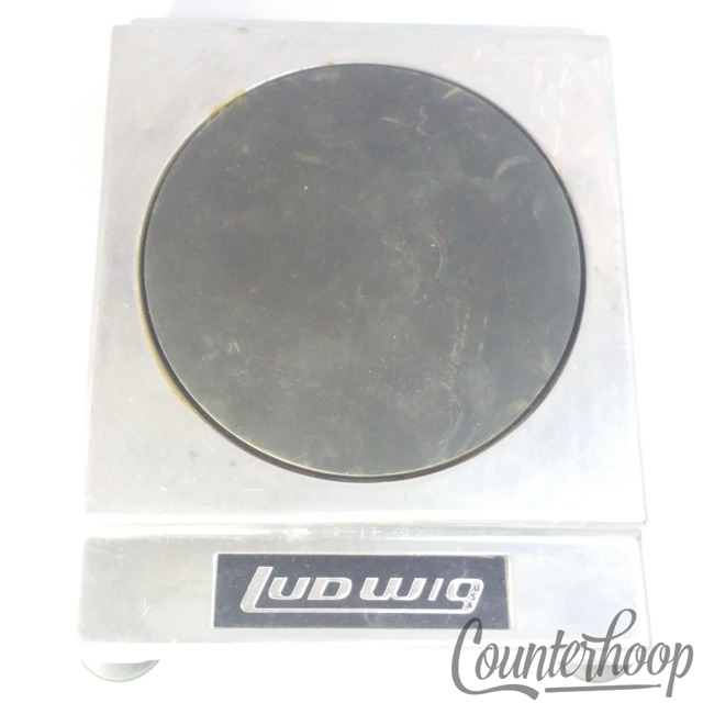 Ludwig Practice Pad #4050 Drum Mute/Silencer/Muffler Cast Aluminum/Rubber USA* — main photograph