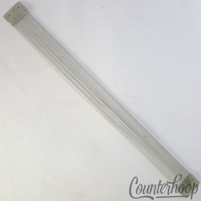 Ludwig 14" Snare Drum Wires Vintage 50s-60s Script Nickel Tabs 12-Strand Set USA — main photograph